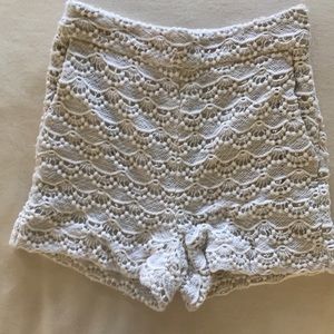 Express Lace Hi-waist Shorts